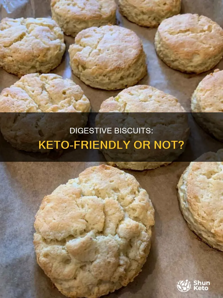 can you eat digestive biscuits on keto diet