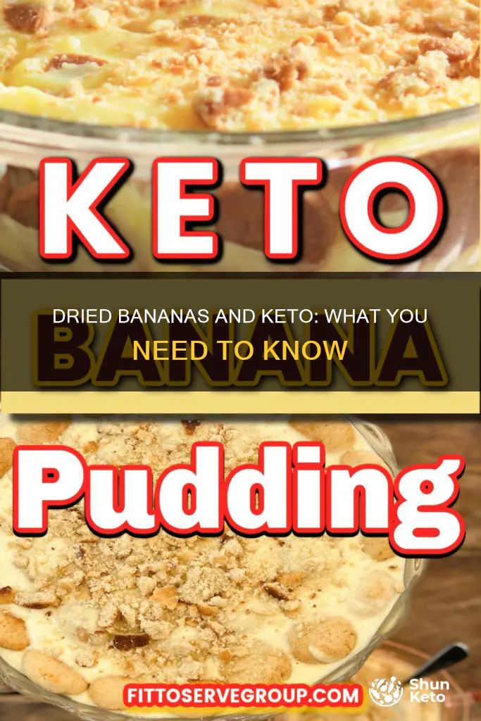 can you eat dried bananas on keto