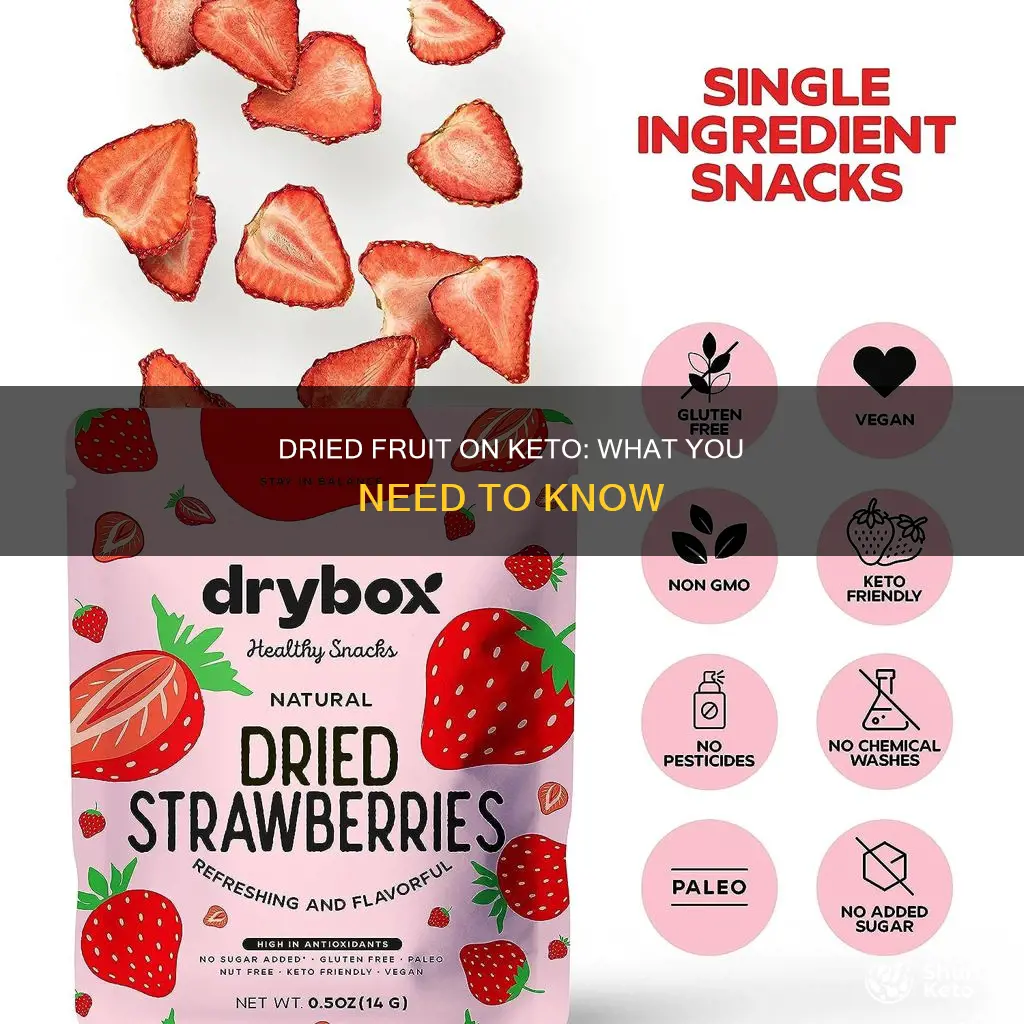 can you eat dried fruit on a a keto diet