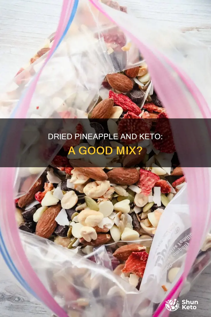 can you eat dried pineapple on keto