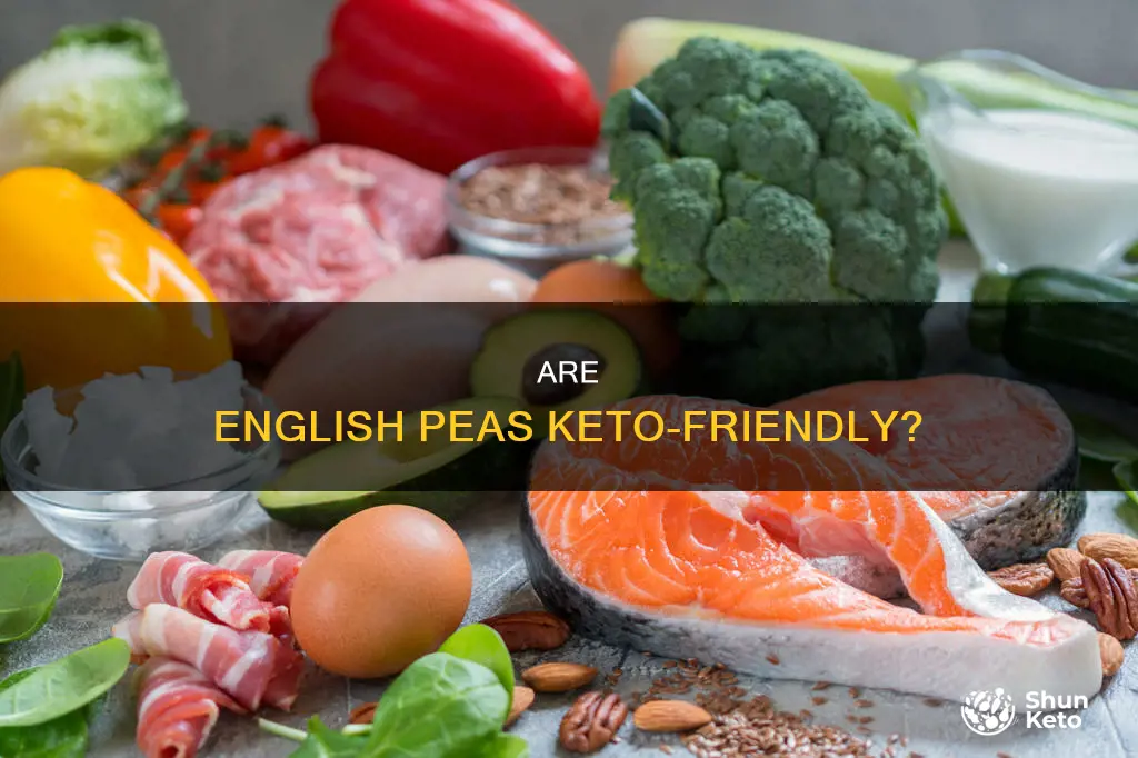 can you eat engliah peas on keto diet