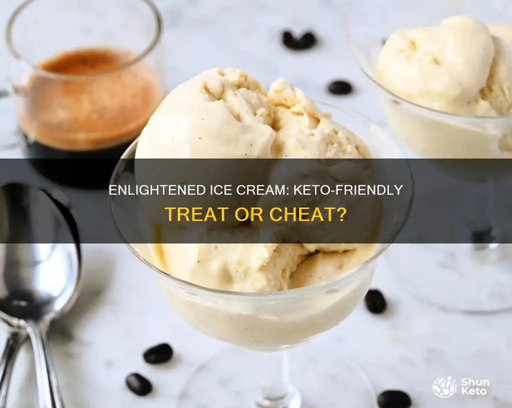 can you eat enlightened ice cream on keto