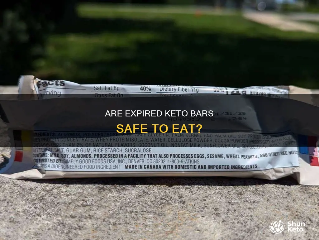 can you eat expired keto bars