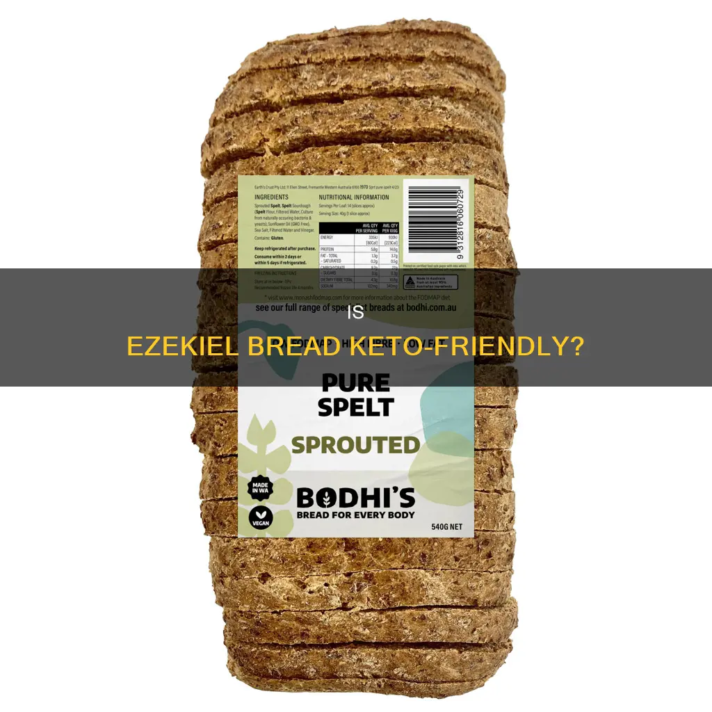 can you eat ezekiel bread on a keto diet