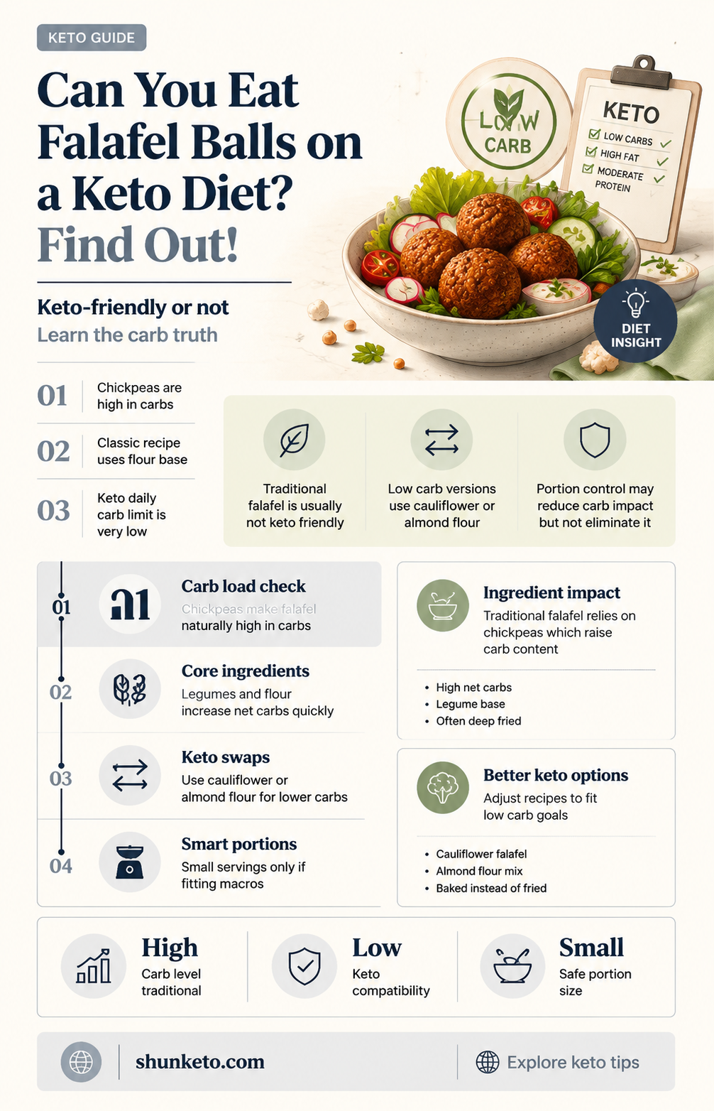 are falafel balls keto
