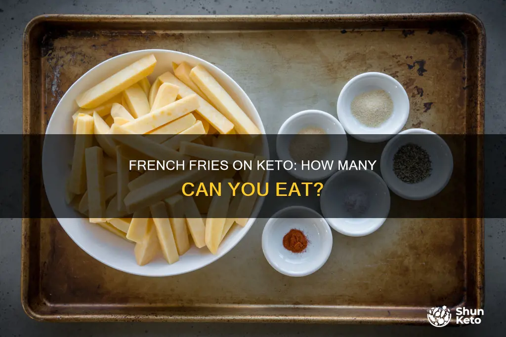 can you eat few pieces of french fries on keto
