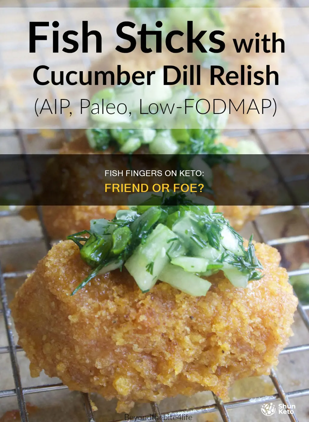 can you eat fish fingers on keto