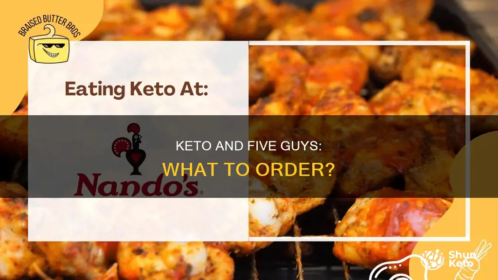 can you eat five guys on keto