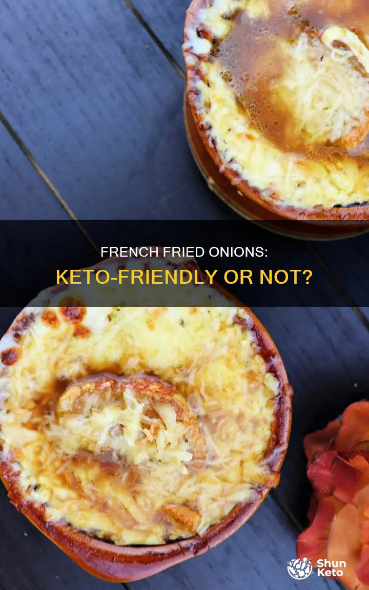 can you eat french fried onions on keto