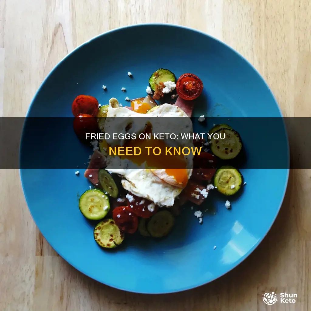 can you eat fried eggs on a keto diet