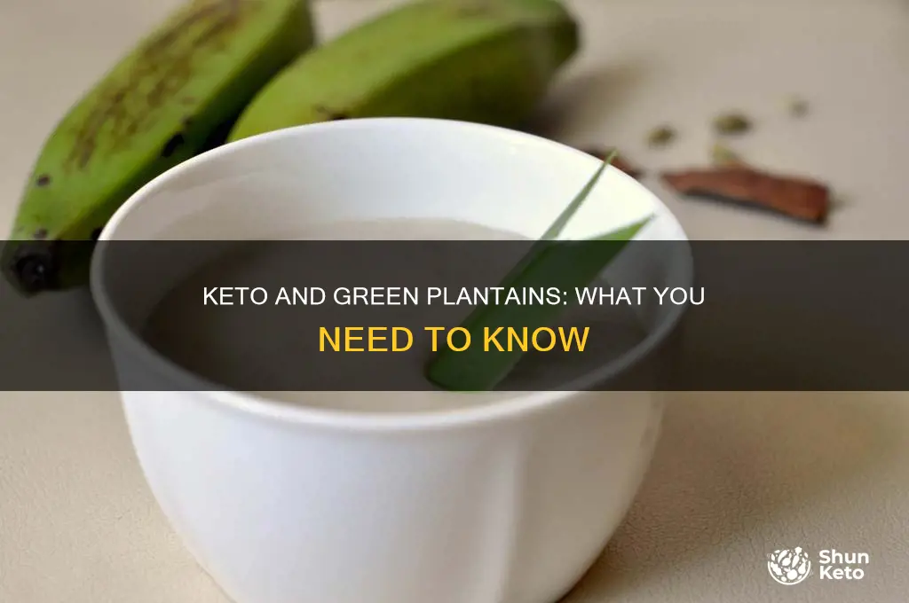 can you eat fried green plantains on keto