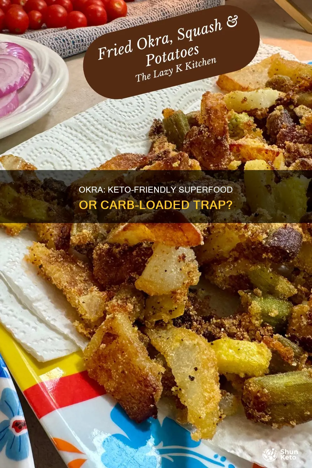 can you eat fried okra on keto
