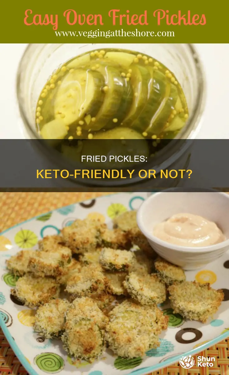 can you eat fried pickles on keto