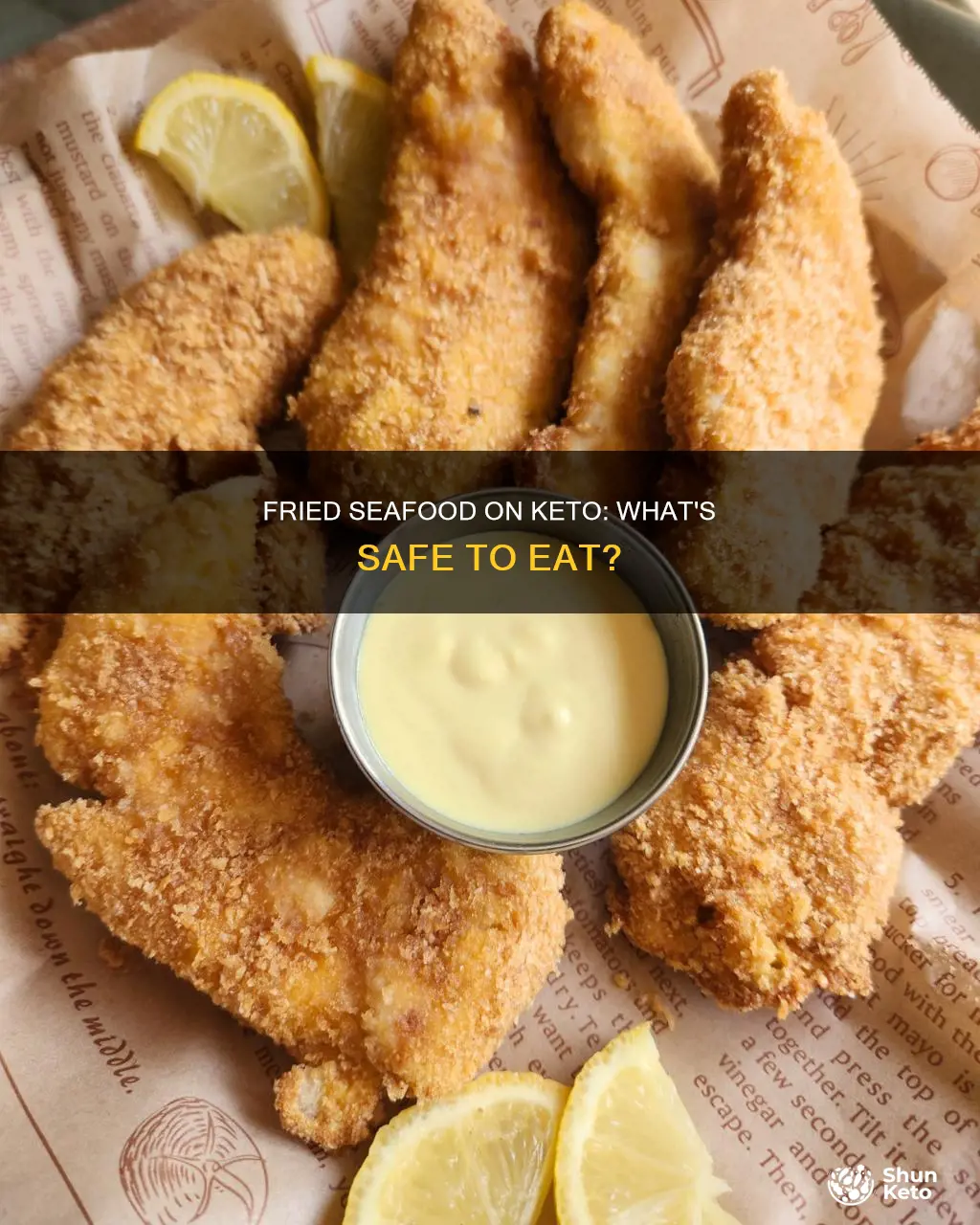 can you eat fried seafood on keto