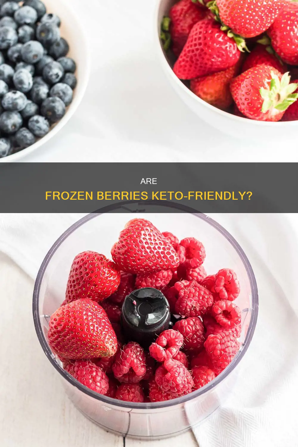 can you eat frozen berries on keto