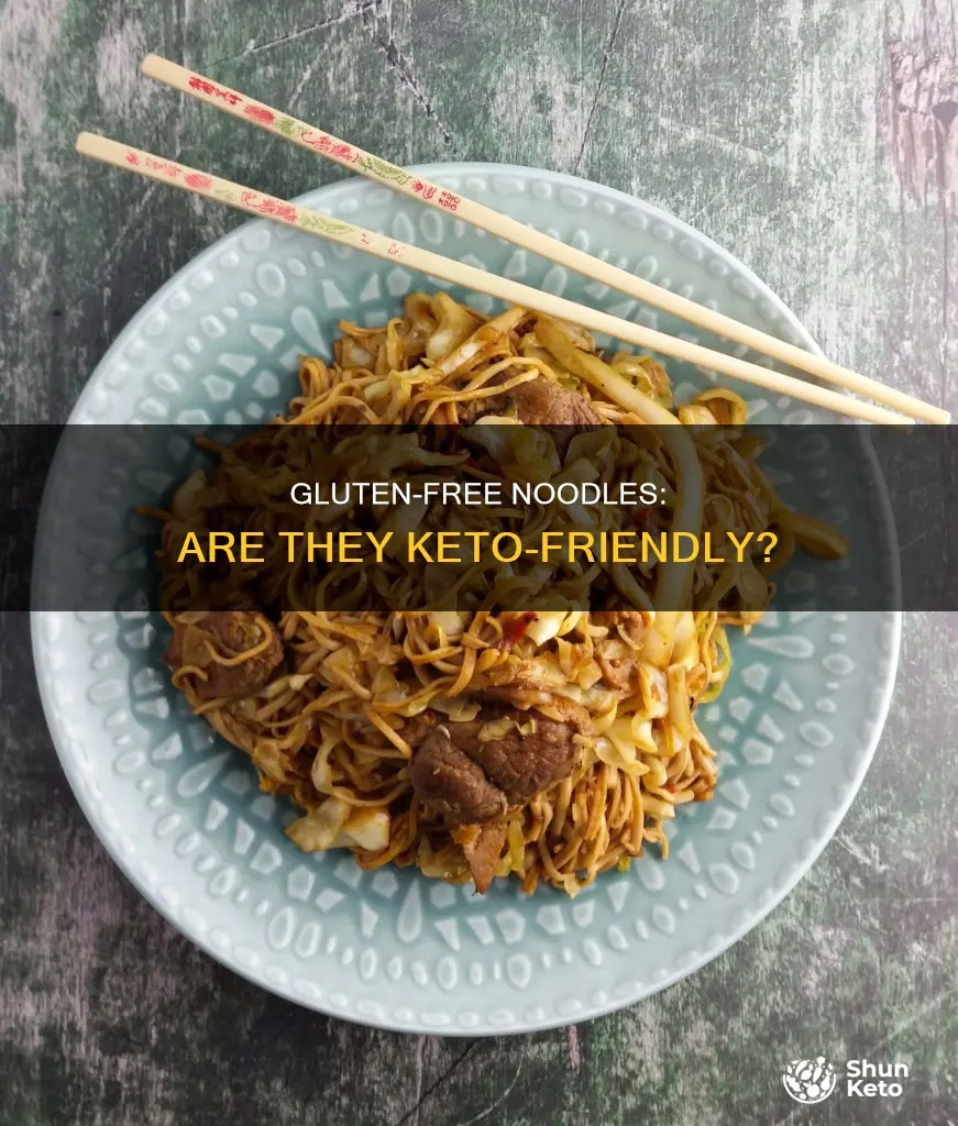 can you eat gluten free noodles on keto