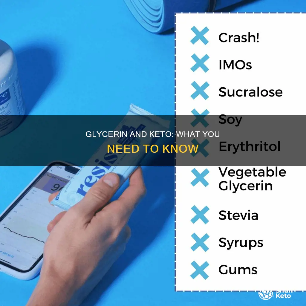 can you eat glycerin on keto
