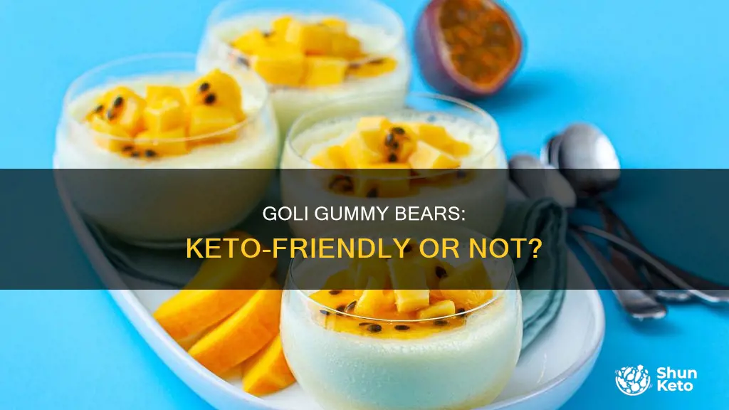 can you eat goli gummies on keto