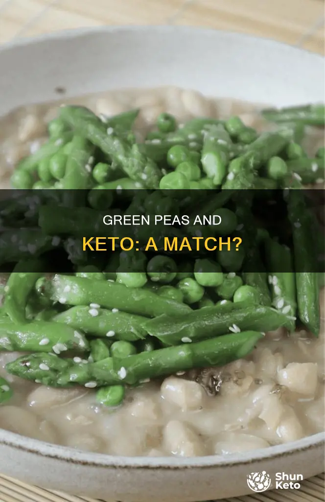 can you eat green peas on keto