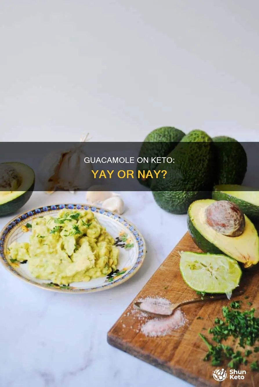 can you eat guac on keto