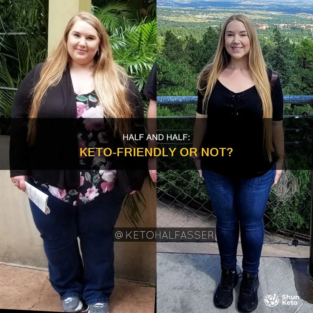can you eat half and half on keto