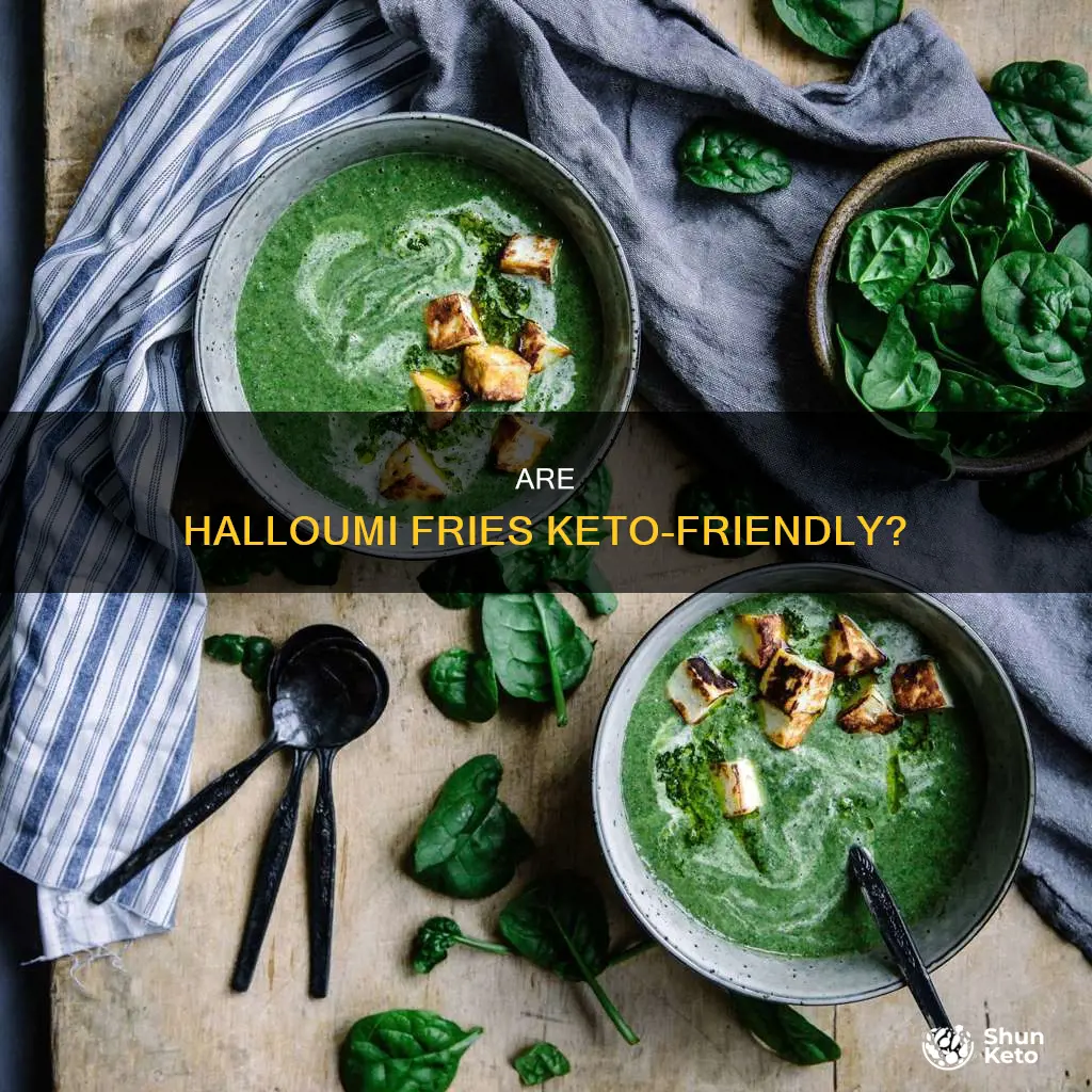 can you eat halloumi fries on keto diet