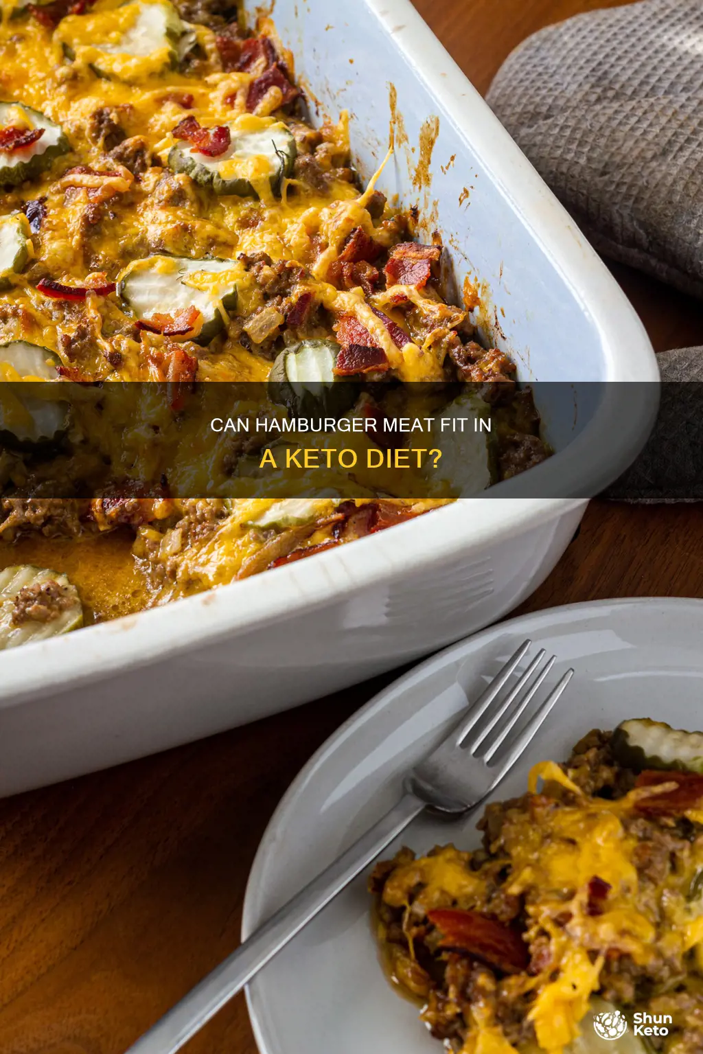 can you eat hamburger meat on keto