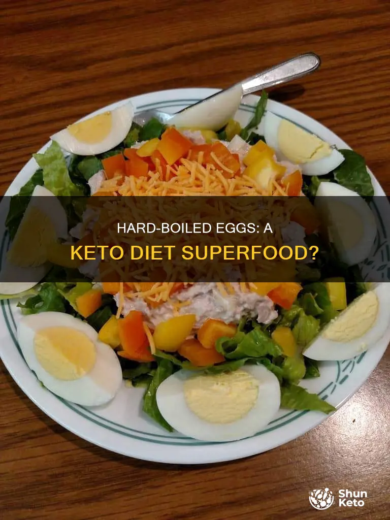 can you eat hard boiled eggs on a keto diet