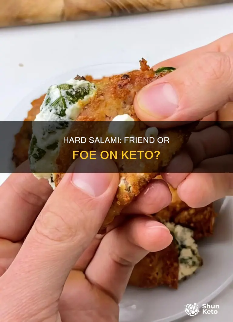 can you eat hard salami on keto diet