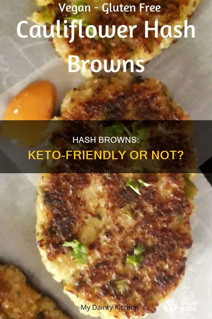can you eat hash browns on a keto diet
