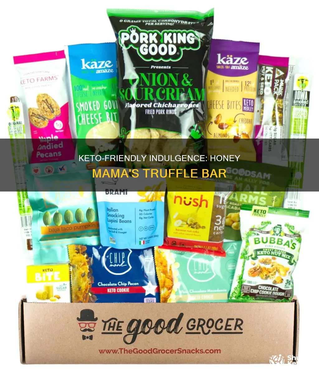 can you eat honey mama truflle bar on keto