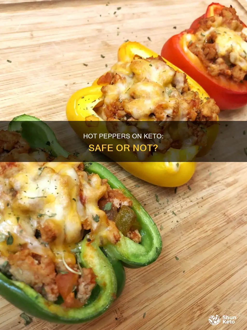 can you eat hot peppers on keto