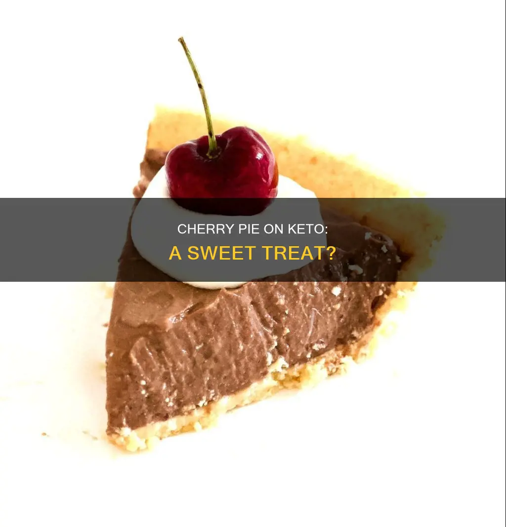 can you eat ice cherry pie on keto diet
