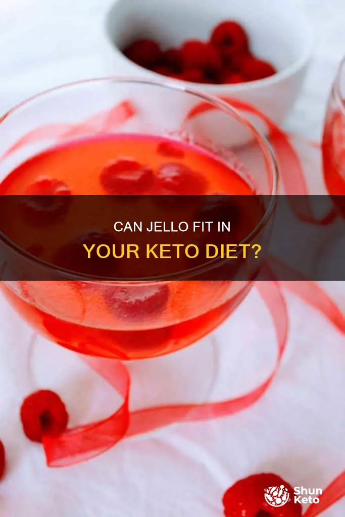 can you eat jello on a keto diet