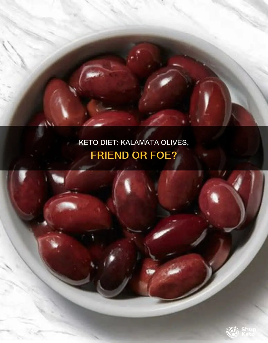 can you eat kalamata olives on keto