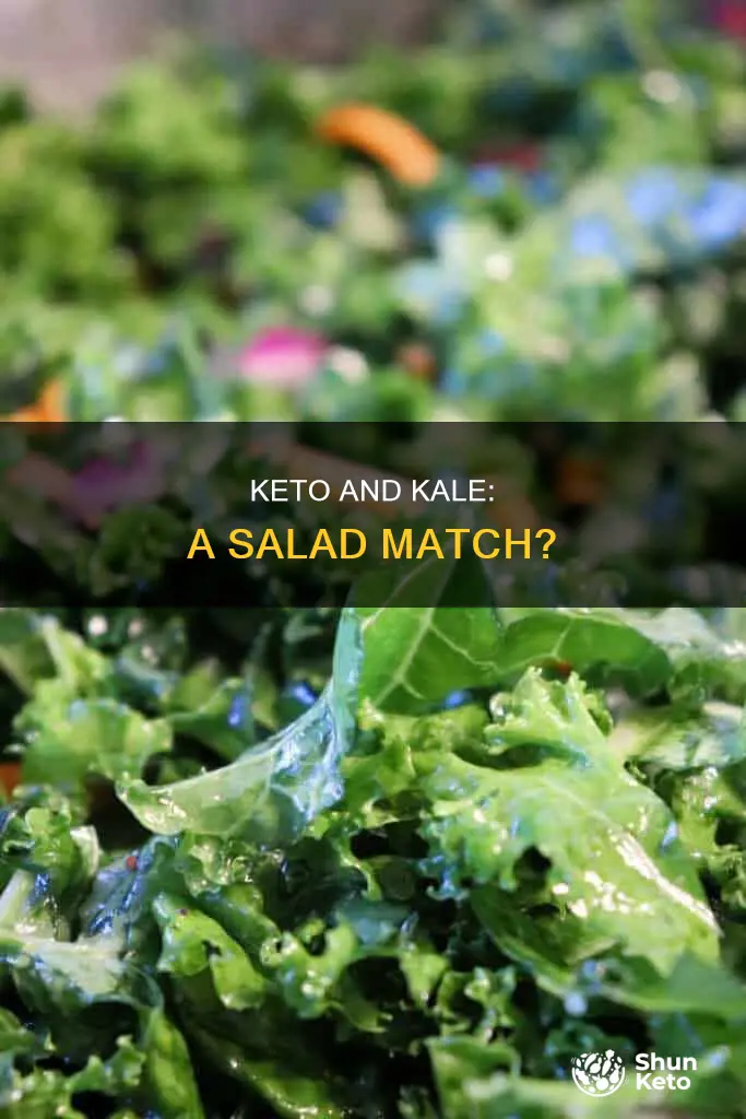 can you eat kale salad on keto