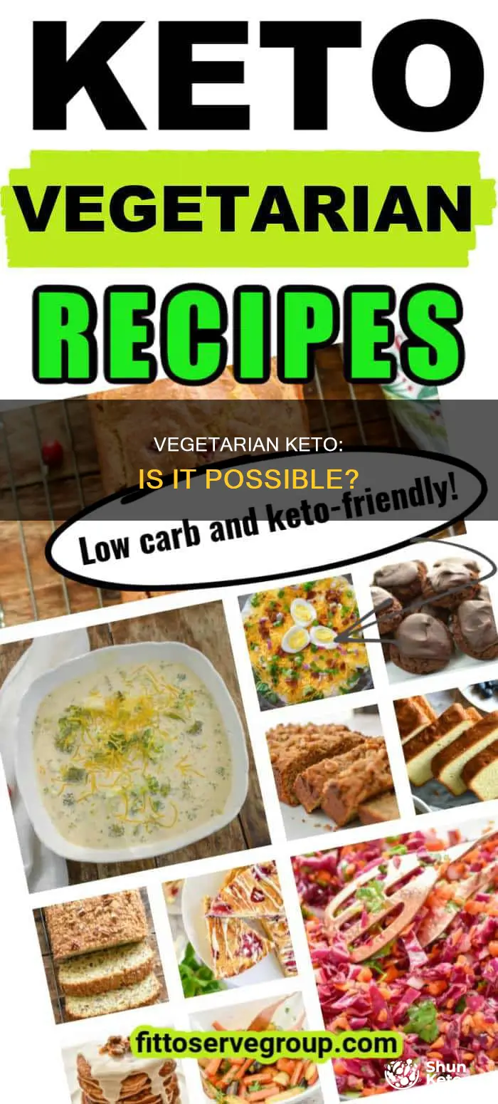 can you eat keto as a vegetarian