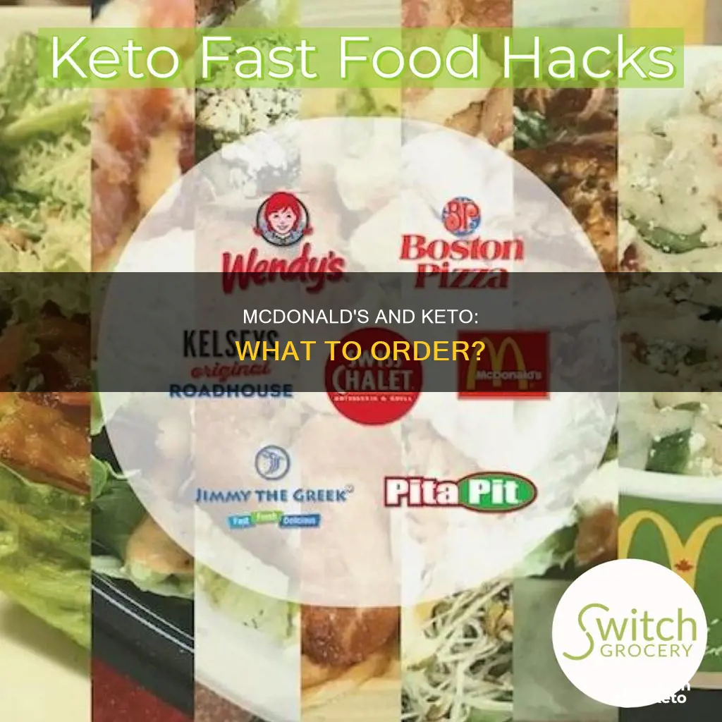 can you eat keto at mcdonalds