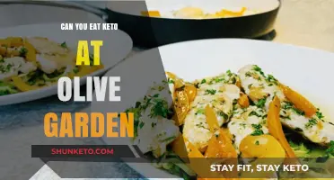 Keto Diet Options at Olive Garden