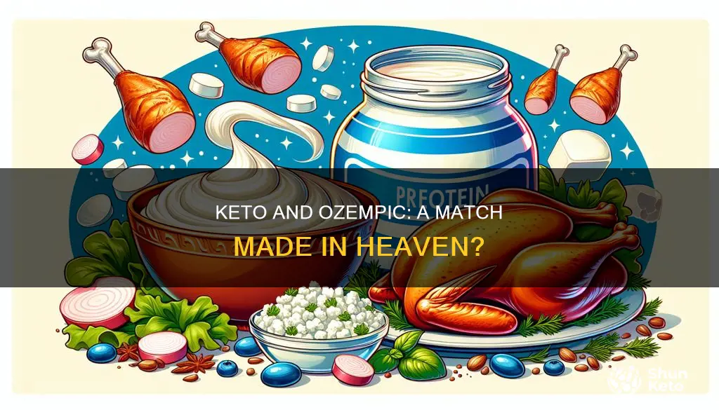 can you eat keto on ozempic