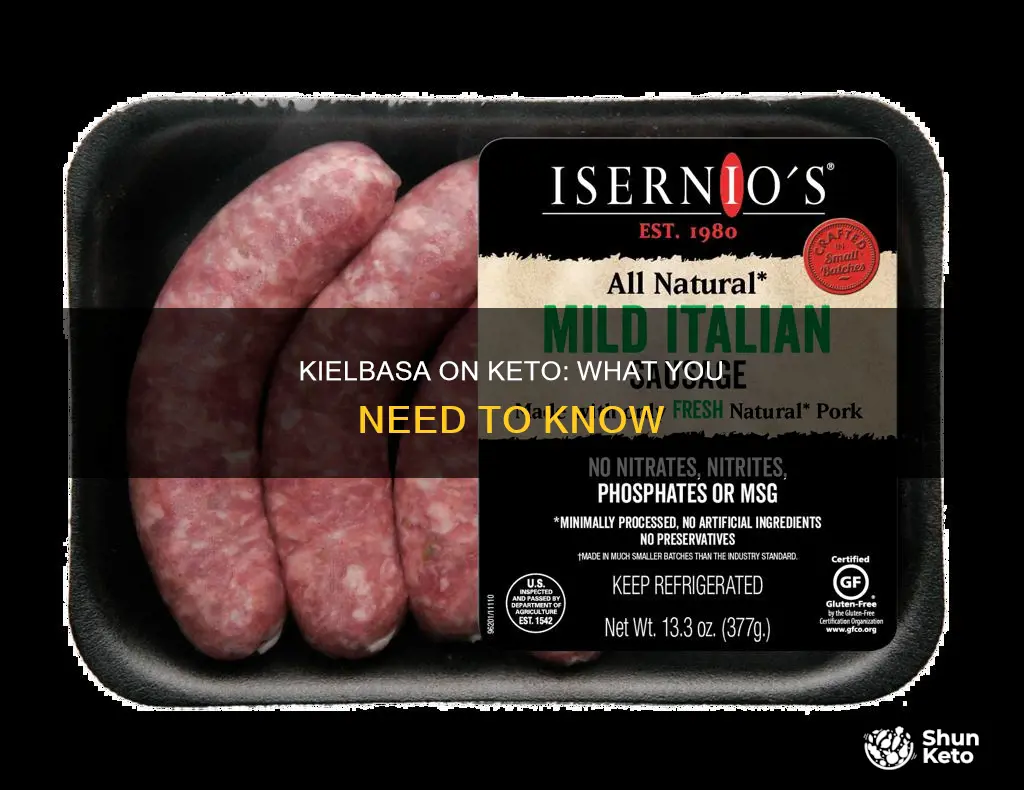 can you eat kielbasa on a keto diet