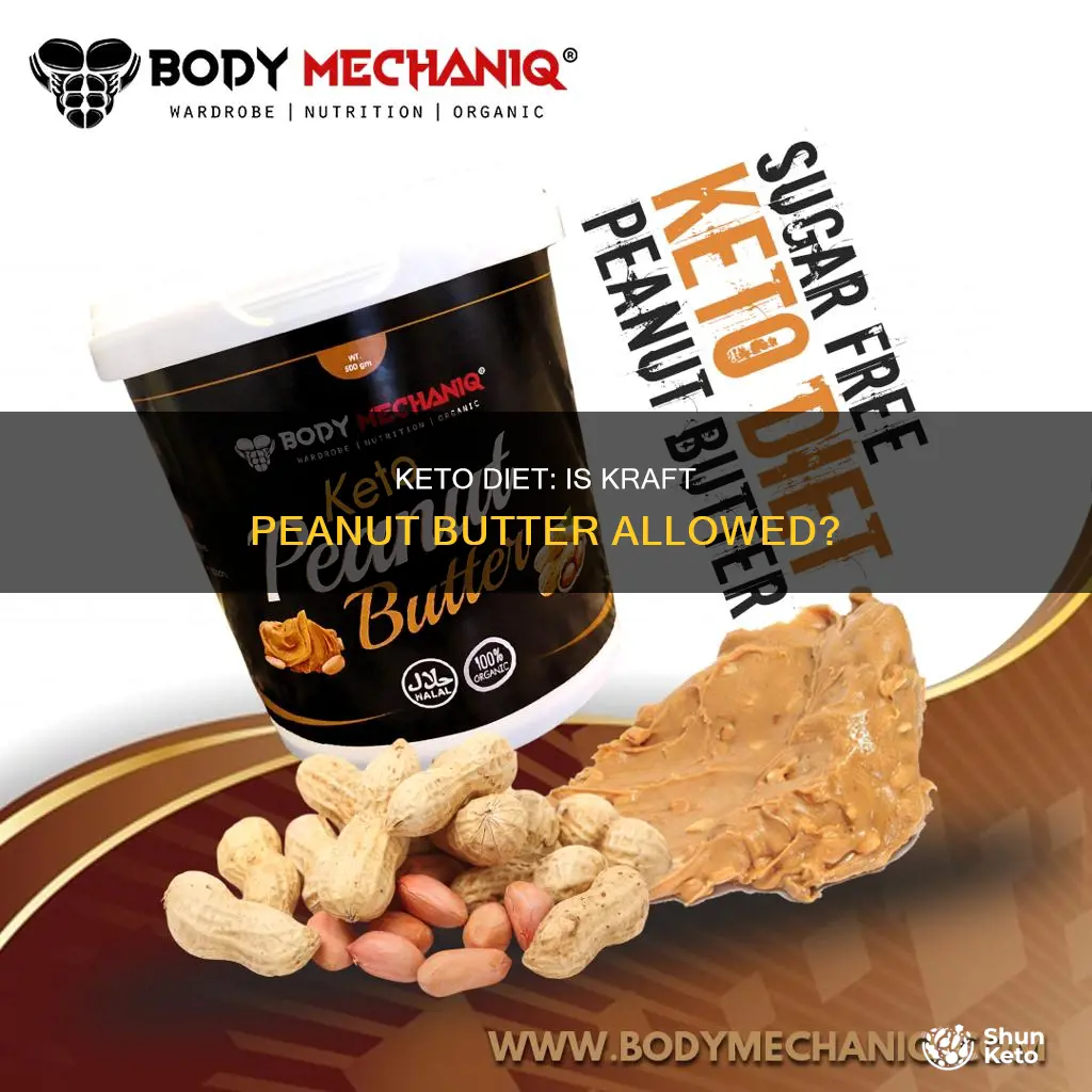 can you eat kraft peanut butter on a keto diet