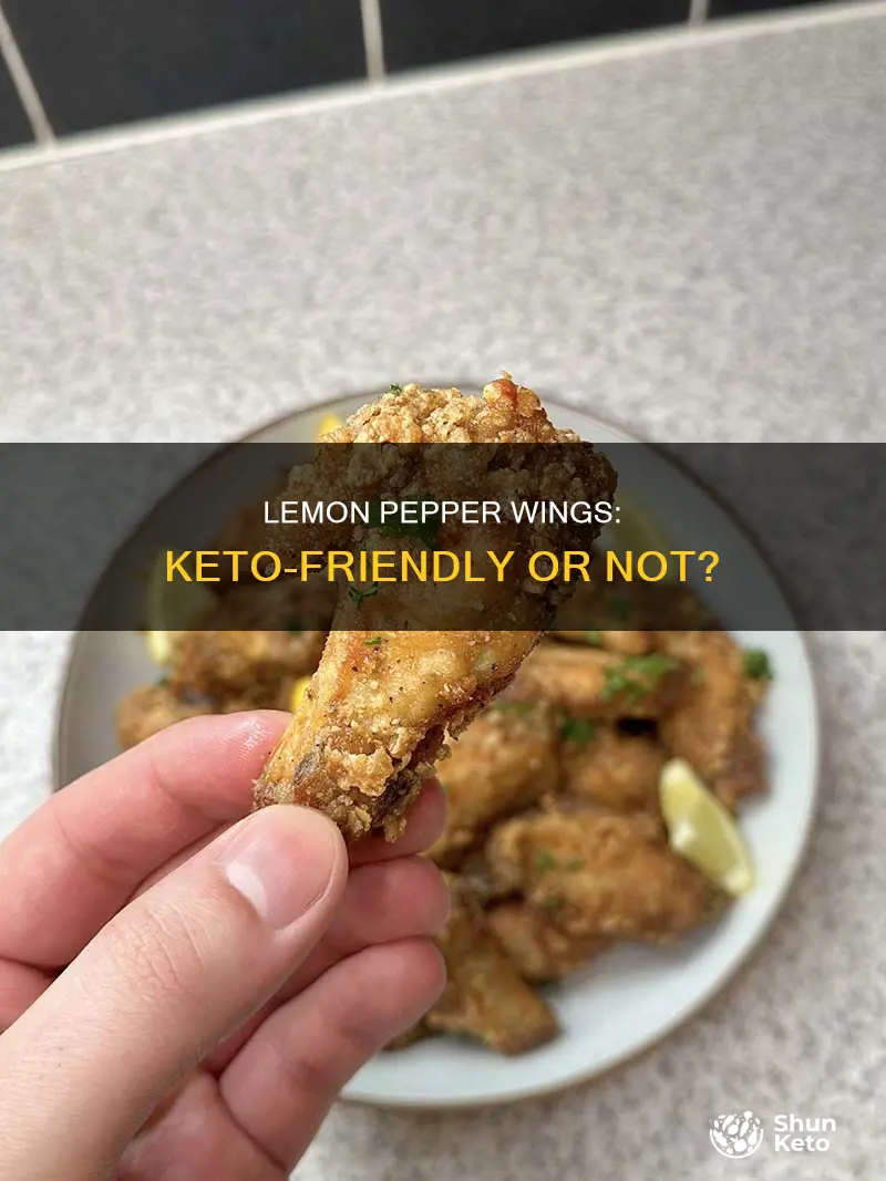 can you eat lemon pepper wings on keto
