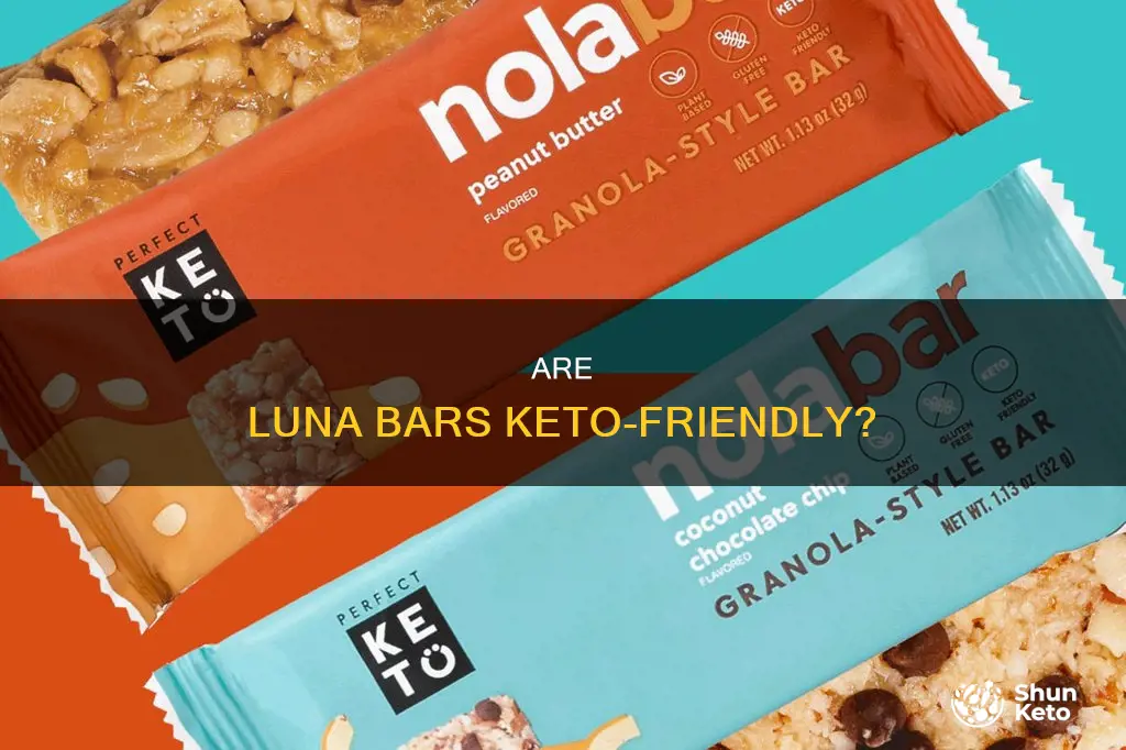 can you eat luna bars on a keto diet