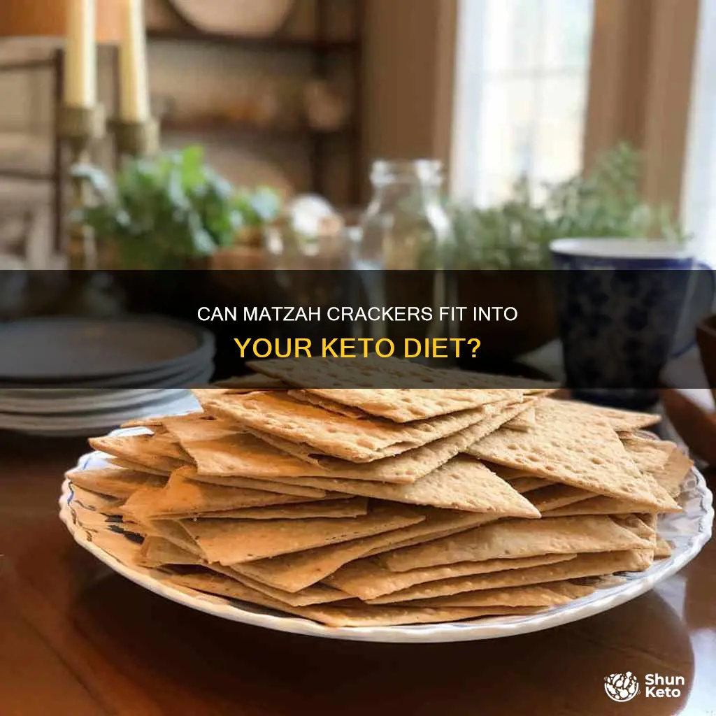 can you eat matzah on the keto diet