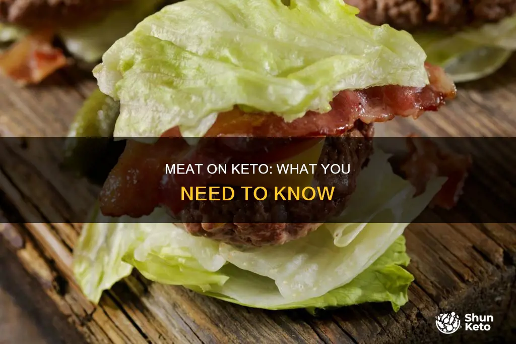 can you eat meat in a keto det