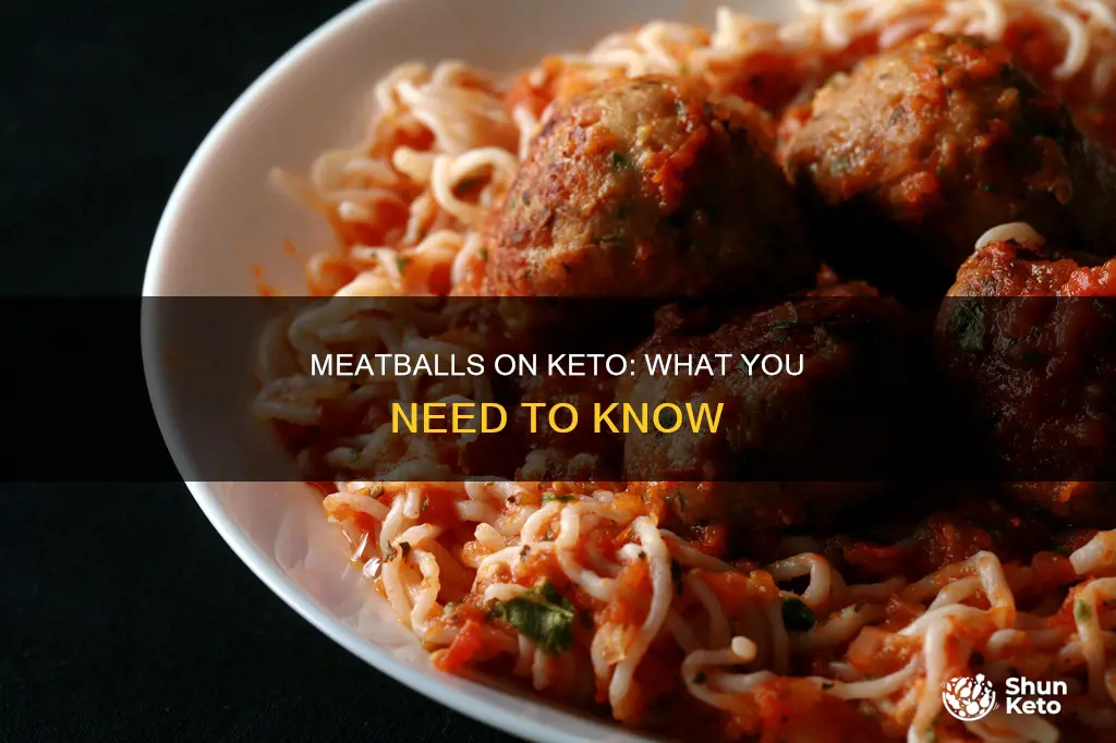 can you eat meatballs on keto