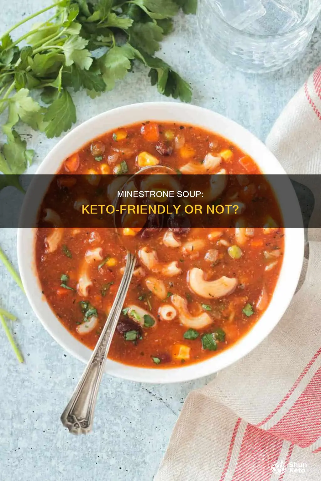 can you eat minestrone soup on keto