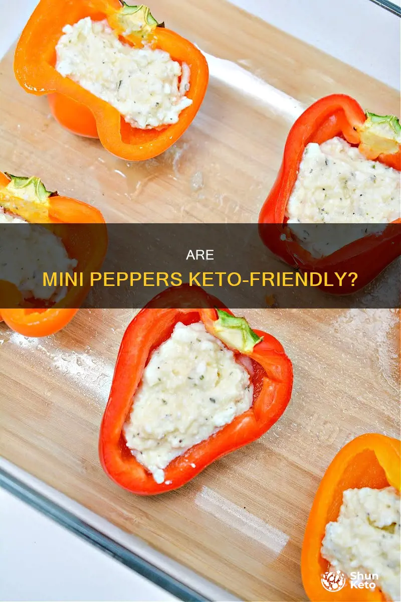 can you eat mini peppers on keto