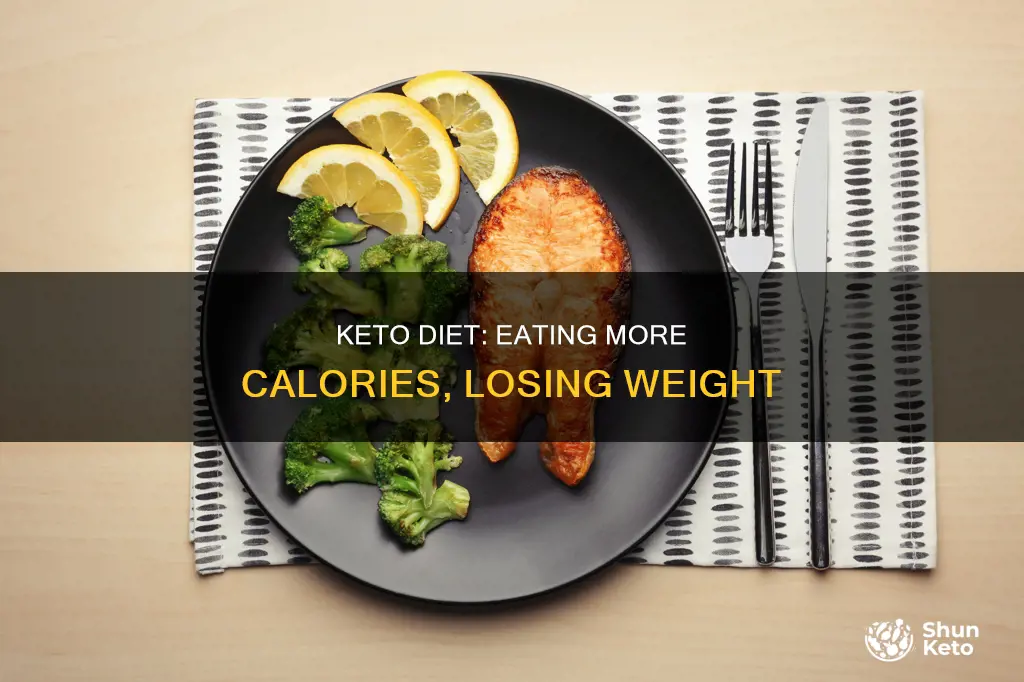 can you eat more calories on a keto diet